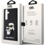 Karl Lagerfeld pouzdro Rubber Karl and Choupette black pro Samsung S921B Galaxy S24 - 