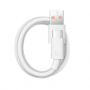 originální datový kabel Honor USB-C SuperCharge 6A white 1m - 