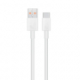 originální datový kabel Honor USB-C SuperCharge 6A white 1m