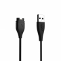 nabíjecí kabel Fixed USB-A pro chytré hodinky Garmin Fenix 5, 6, 7, 7X, 8, Epix, Venu 2, 3, 3S, Vivoactive 3, 4, 5 black - 