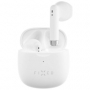 bezdrátová TWS sluchátka Fixed Pods white