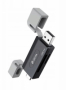 Devia adaptér pro MicroSD kartu 2v1 EL240 s USB-C a USB-A výstupem black