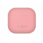 Pouzdro Fixed Silky pro Apple AirPods 4 pink