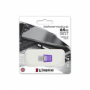 Flash Disk Kingston DataTraveler MicroDuo 3C 64GB USB3.0 / 3.1 DT 200MB/s microUSB / USB-C purple - 