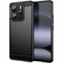 ForCell pouzdro Carbon black pro Xiaomi Redmi Note 14 5G