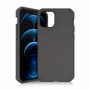 Pouzdro ItSkins Hybrid Silk 3m Drop grey pro Apple iPhone 12, iPhone 12 Pro