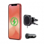 držák do auta ER POWER s Magsafe bezdrátovou nabíječkou 15W a adaptérem 20W black - 