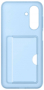 originální pouzdro Samsung Card Slot Cover blue  pro Samsung A266B Galaxy A26 5G - 