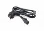 Napájecí kabel IEC C13 10A/250V/150cm EU koncovka black