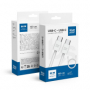 datový kabel Blue Star Q28 Power Delivery USB-C/USB-C 6A 60W white 1m - 