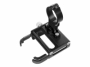 Kovový držák na kolo a motorku GUB P30 Aluminium black pro telefony do 6.8 - 