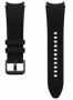 originální výměnný pásek Samsung Hybrid Leather Band S/M black pro Galaxy Watch FE, Watch7, Watch6, Watch6 Classic, Watch5, Watch5 Pro, Watch4, Watch4 Classic 40, 41, 42, 43, 44mm