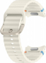 originální výměnný One-Click silikonový pásek Samsung Sport Watch Band M/L 20mm pro Galaxy Watch FE, Watch7, Watch6, Watch6 Classic, Watch5, Watch5 Pro, Watch4, Watch4 Classic 40, 41, 42, 43, 44mm white