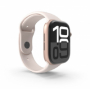 Apple Watch Series 10 GPS 42mm růžovo-zlatá Aluminium růžovo-bílý Sport pásek S/M CZ