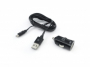 Autonabíječka O2 USB-A 2.4A včetně kabelu MicroUSB černá 1m - 