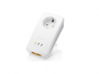 ZyXel HD Powerline adaptér PLA5256 ethernet v zásuvce bílá, 2 kusy - 