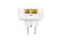 ZyXel HD Powerline adaptér PLA5256 ethernet v zásuvce bílá, 2 kusy - 