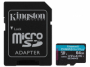 Kingston microSDXC Canvas Go! Plus 64GB 200MB/s 4K včetně adaptéru
