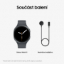 chytré hodinky Samsung SM-L330N Galaxy Watch8 40mm černá CZ Distribuce - 