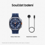 chytré hodinky Samsung SM-L705F Galaxy Watch Ultra (2025) LTE 47mm modrá CZ Distribuce - 