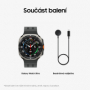 chytré hodinky Samsung SM-L705F Galaxy Watch Ultra (2025) LTE 47mm stříbrná CZ Distribuce - 