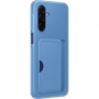 originální pouzdro Samsung Card Slot Case pro Samsung A175F Galaxy A175F LTE, A176B Galaxy A17 5G modrá - 