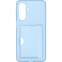 originální pouzdro Samsung Card Slot Case pro Samsung A175F Galaxy A175F LTE, A176B Galaxy A17 5G modrá - 