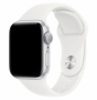 Apple Watch SE 2024 GPS + Cellular 40mm Silver Aluminium + S/M White Sport Band CZ