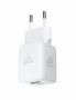iPeax GaN nabíječka PPS/PD/QC3.0 USB-A / USB-C s výstupem 3A 20W bílá