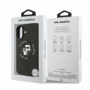 Karl Lagerfeld pouzdro Liquid Silicone Karl and Choupette MagSafe pro Apple iPhone 17 černá - 