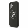 Karl Lagerfeld pouzdro Liquid Silicone Karl and Choupette MagSafe pro Apple iPhone 17 černá - 