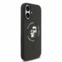 Karl Lagerfeld pouzdro Liquid Silicone Karl and Choupette MagSafe pro Apple iPhone 17 černá - 
