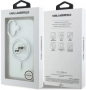 Karl Lagerfeld pouzdro IML K&CH Metal Frame MagSafe pro Apple iPhone 17 transparentní - 