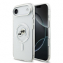 Karl Lagerfeld pouzdro IML K&CH Metal Frame MagSafe pro Apple iPhone Air transparentní - 