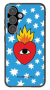 originální pouzdro Samsung Artist Ricardo Cavolo Case pro Samsung S921B Galaxy S24 5G modrá