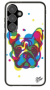 originální pouzdro Samsung Artist Steven Wilson Case pro Samsung S921B Galaxy S24 5G bílá