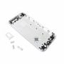 housing - kryt baterie Apple iPhone 5S stříbrná - 