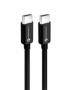 nabíjecí a datový kabel ForCell F-Energy C338 USB-C/USB-C 3A PD QC4.0 60W černá 0,25m