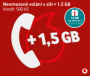 Vodafone SIM Předplacená karta edice Volej 1,5GB + 100 Kč kredit (+ 5GB dat za aktivaci do 31.5.)