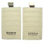 originální pouzdro Sony LT26i Xperia S white kožené