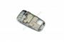 originální střední rám Samsung E700 silver - 