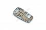 originální střední rám Samsung E710 silver - 